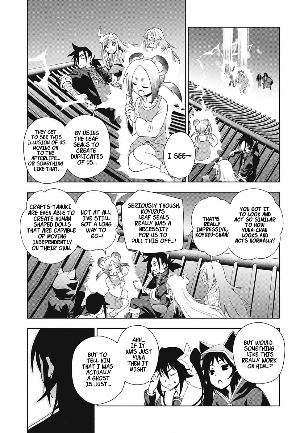 Yuragi-sou no Yuuna-san Chapter 16 page 13 - Chapter 16: Oboro-san's Any Means Necessary (uncensored)