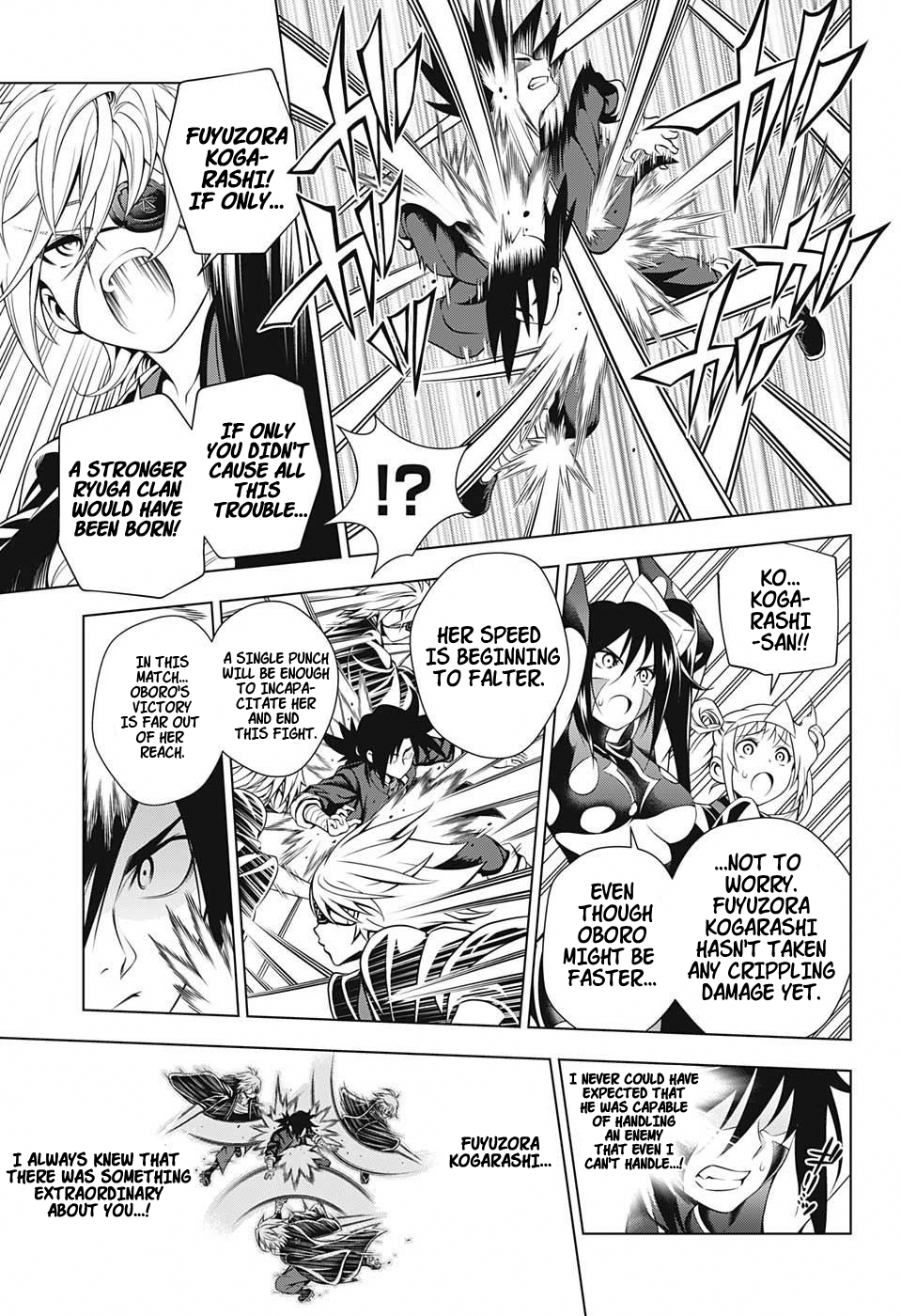 Yuragi-sou no Yuuna-san Chapter 16 page 7 - Chapter 16: Oboro-san's Any Means Necessary (uncensored)