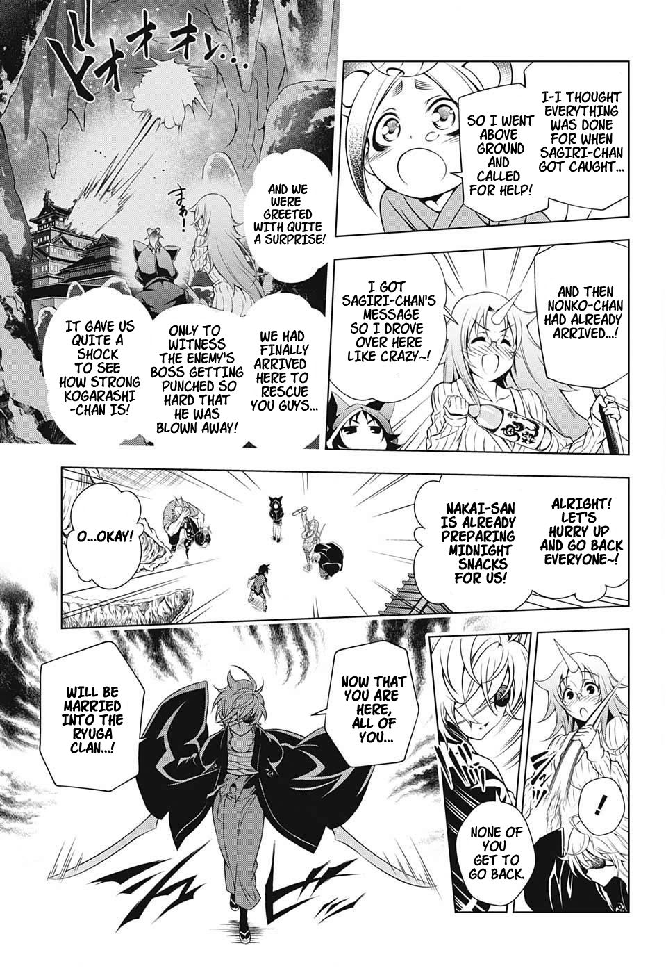 Yuragi-sou no Yuuna-san Chapter 16 page 9 - Chapter 16: Oboro-san's Any Means Necessary (uncensored)