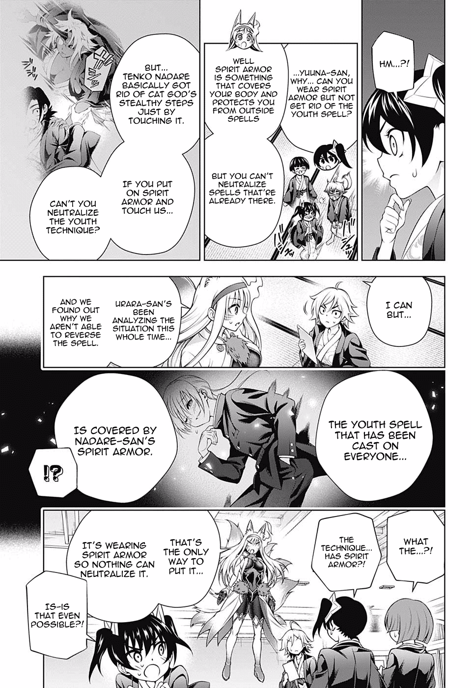 Yuragi-sou no Yuuna-san Chapter 160 page 11 - Chapter 160: Everyone Does Spirit Power Training