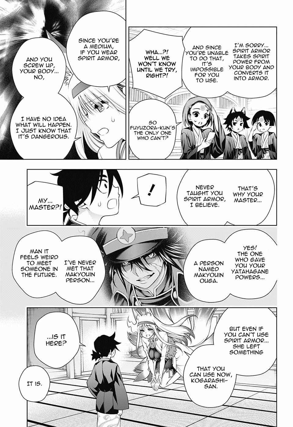 Yuragi-sou no Yuuna-san Chapter 160 page 13 - Chapter 160: Everyone Does Spirit Power Training