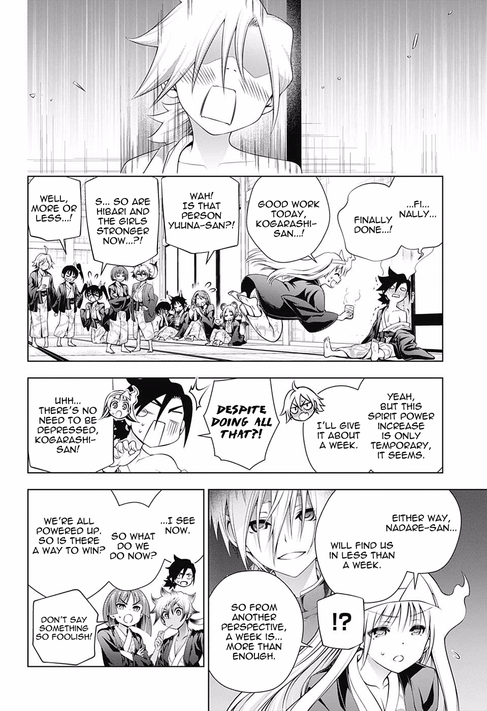 Yuragi-sou no Yuuna-san Chapter 160 page 6 - Chapter 160: Everyone Does Spirit Power Training