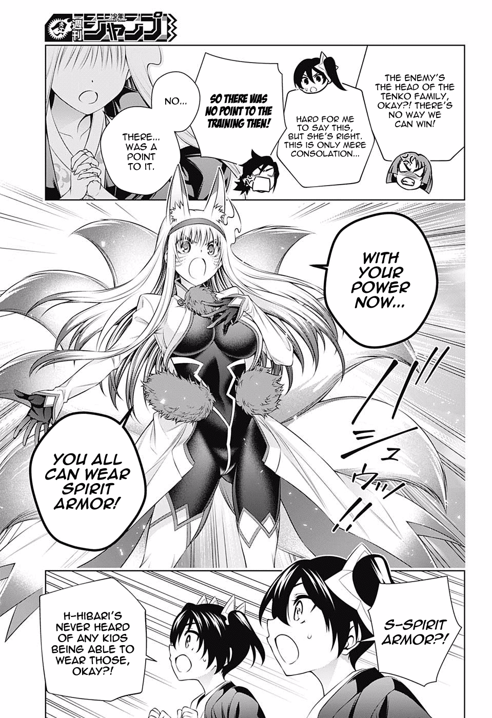 Yuragi-sou no Yuuna-san Chapter 160 page 7 - Chapter 160: Everyone Does Spirit Power Training