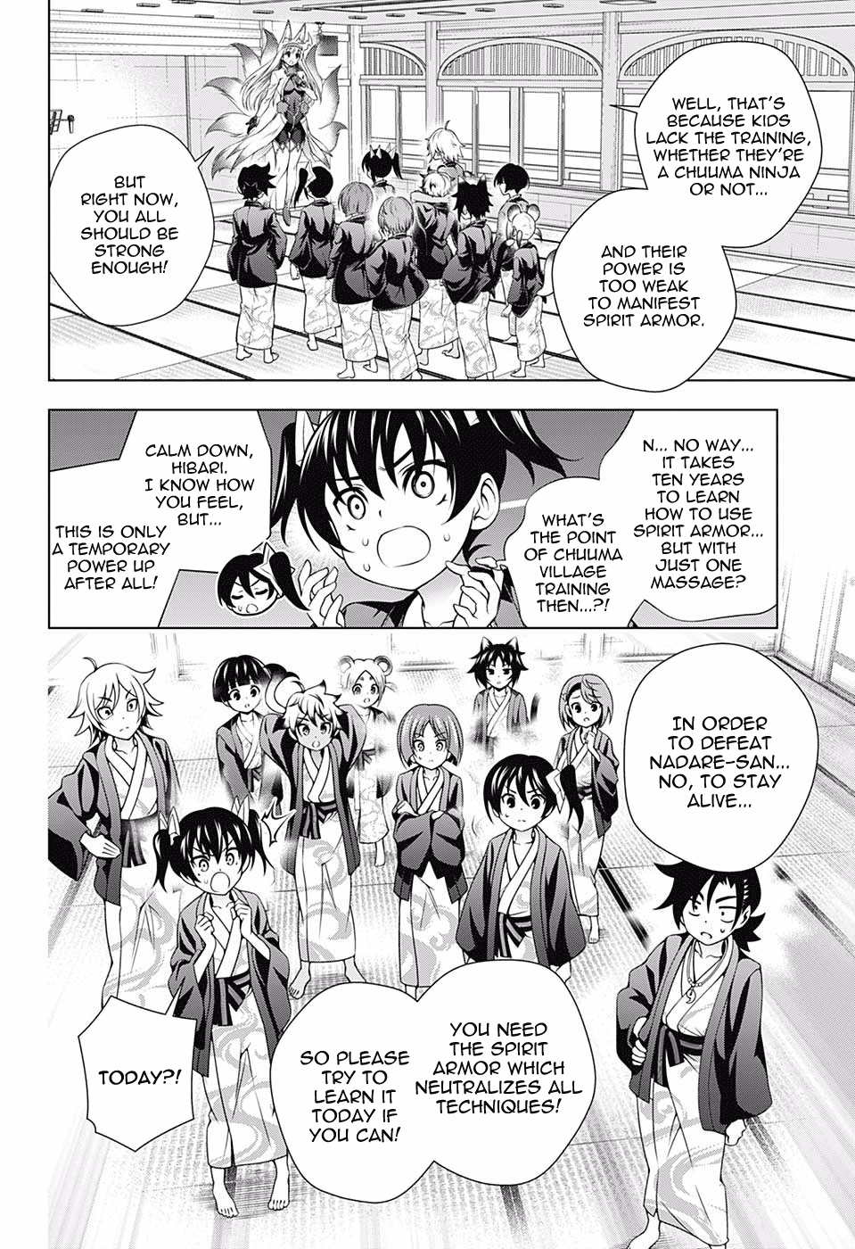 Yuragi-sou no Yuuna-san Chapter 160 page 8 - Chapter 160: Everyone Does Spirit Power Training