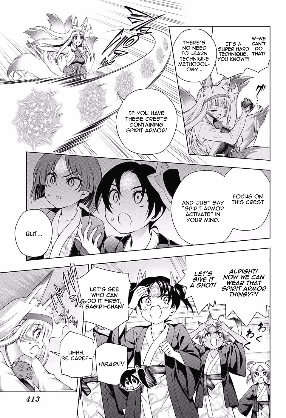 Yuragi-sou no Yuuna-san Chapter 160 page 9 - Chapter 160: Everyone Does Spirit Power Training