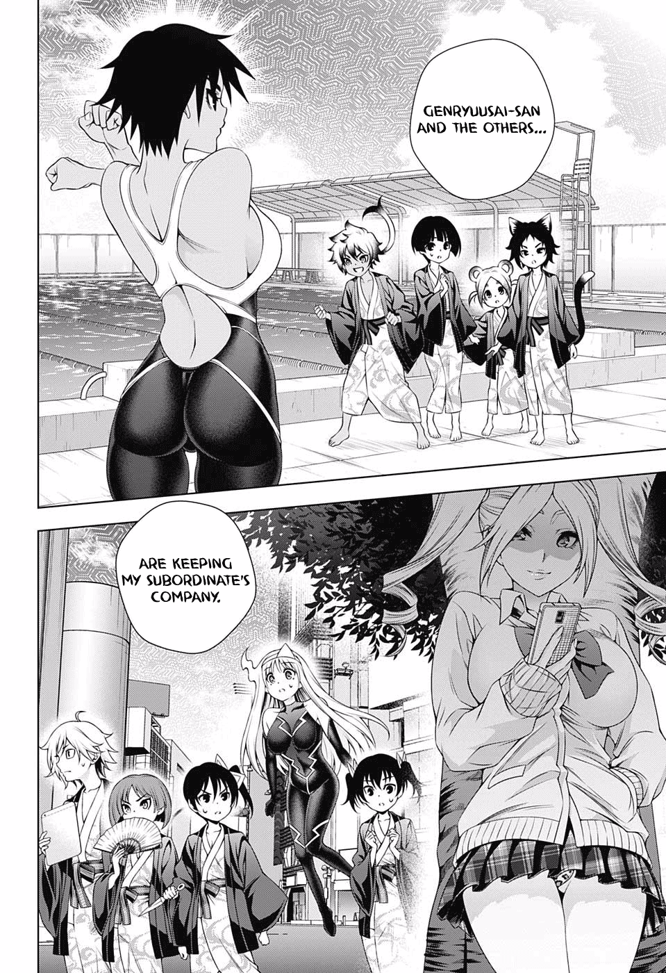 Yuragi-sou no Yuuna-san Chapter 161 page 7 - Chapter 161: Kogarashi-kun and The Replenishing Stone