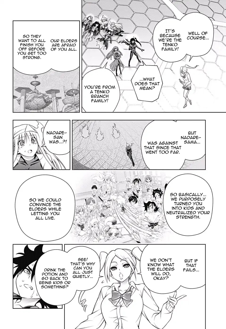 Yuragi-sou no Yuuna-san Chapter 164 page 14 - Chapter 164: Why Yuuna-san and The Others Are Fighting