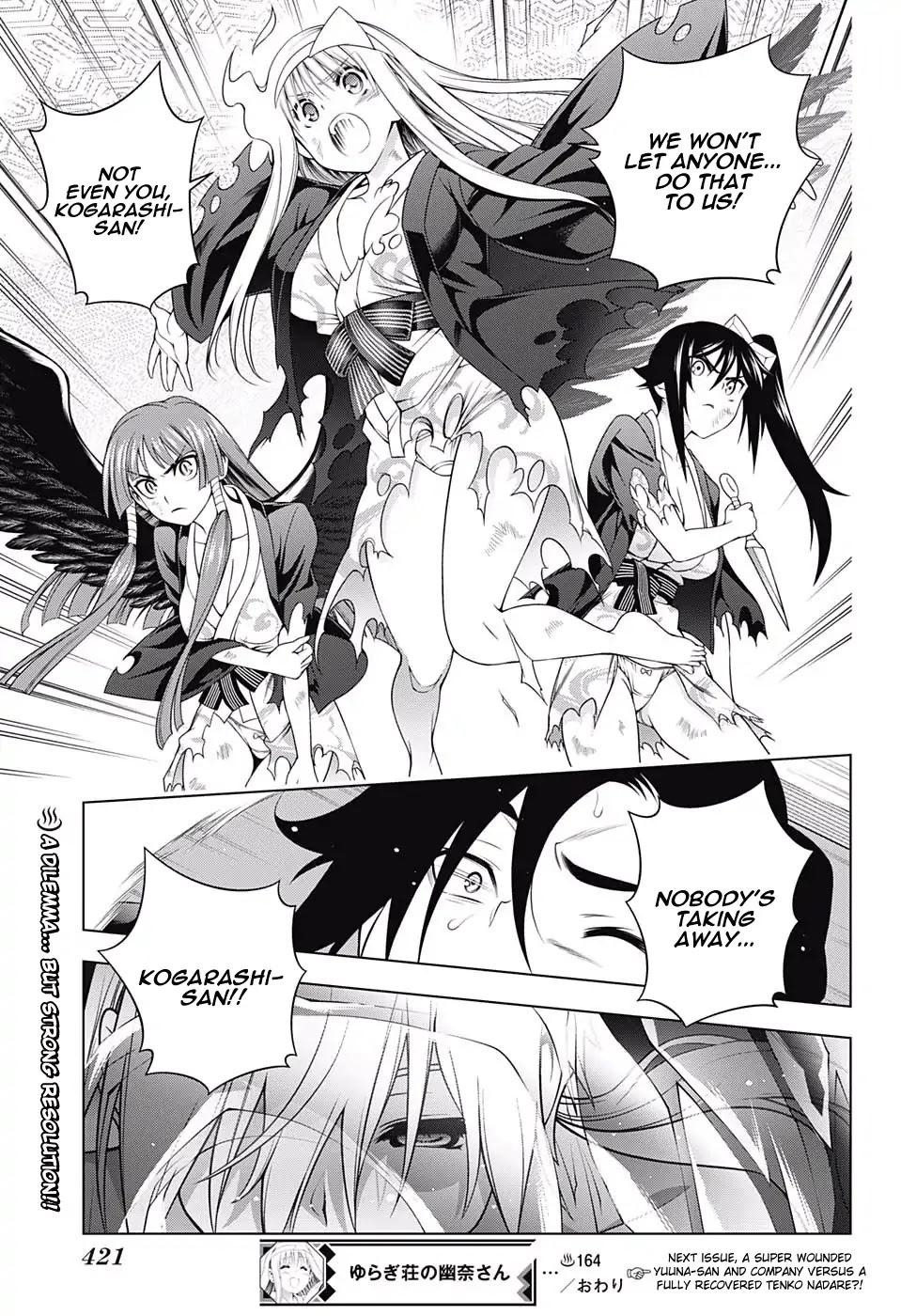 Yuragi-sou no Yuuna-san Chapter 164 page 19 - Chapter 164: Why Yuuna-san and The Others Are Fighting