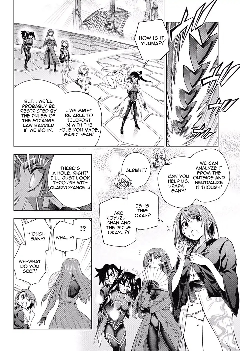 Yuragi-sou no Yuuna-san Chapter 164 page 8 - Chapter 164: Why Yuuna-san and The Others Are Fighting