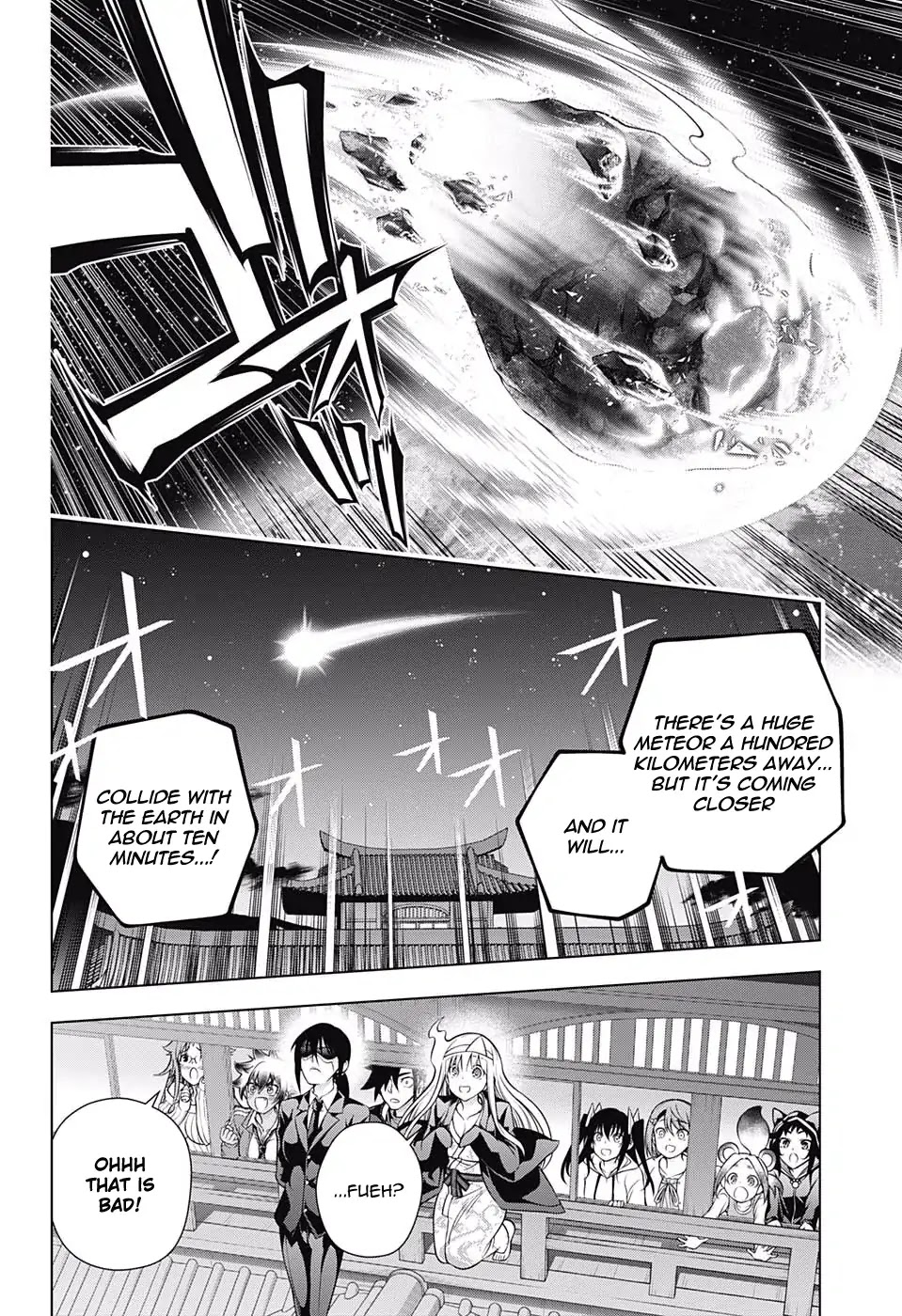 Yuragi-sou no Yuuna-san Chapter 167 page 11 - Chapter 167: Kogarashi-kun and The Great Danger