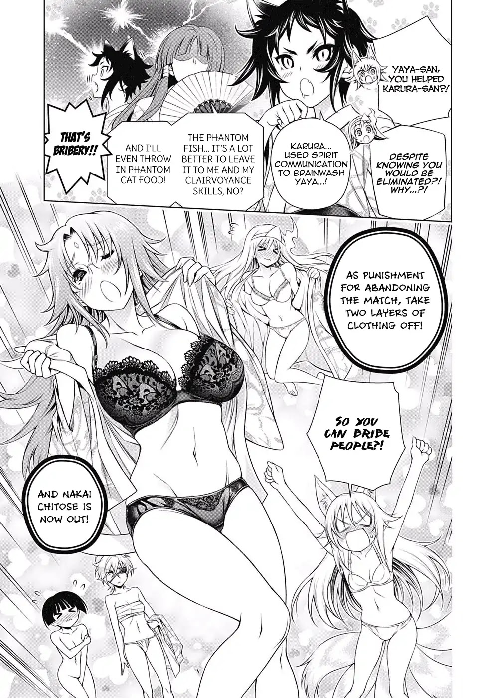 Yuragi-sou no Yuuna-san Chapter 169 page 11 - Chapter 169: Yuragi Inn Strip Rock Paper Scissors!