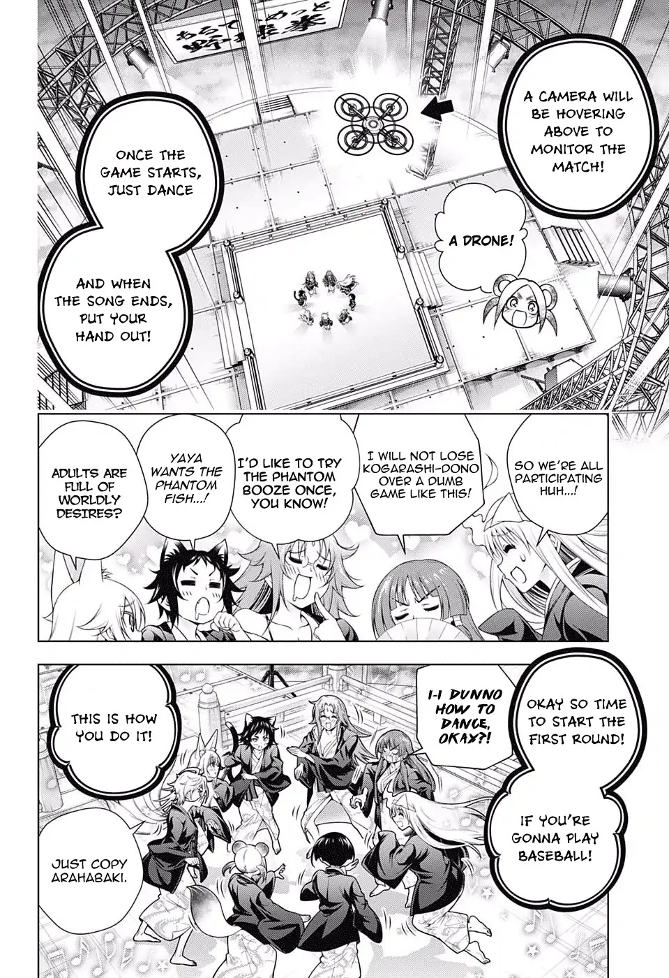 Yuragi-sou no Yuuna-san Chapter 169 page 4 - Chapter 169: Yuragi Inn Strip Rock Paper Scissors!