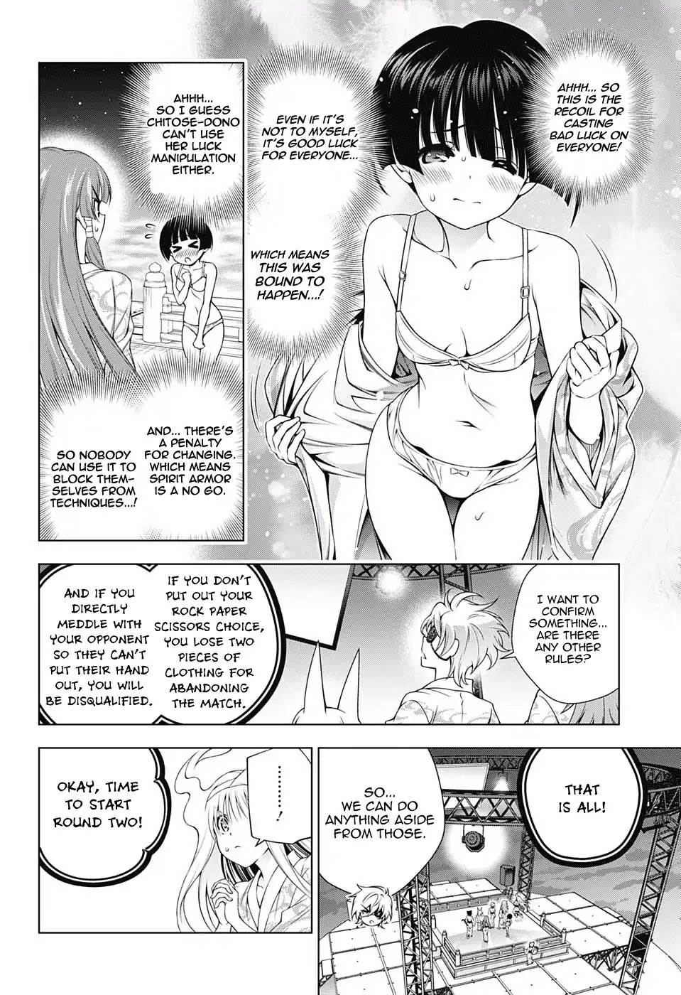 Yuragi-sou no Yuuna-san Chapter 169 page 8 - Chapter 169: Yuragi Inn Strip Rock Paper Scissors!