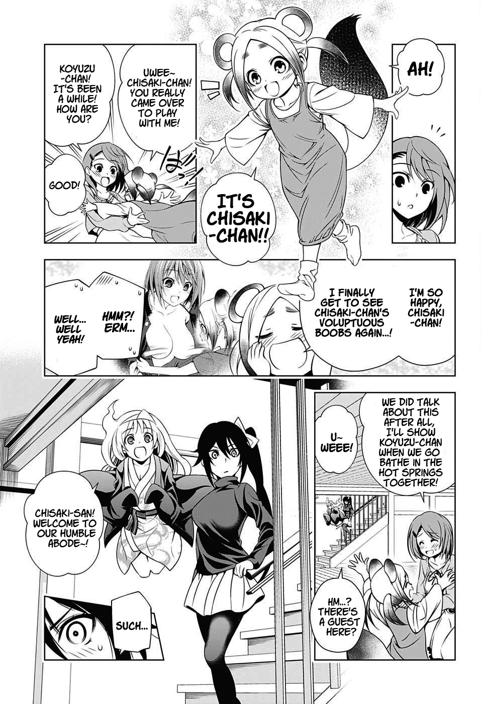 Yuragi-sou no Yuuna-san Chapter 17 page 8 - Chapter 17: Yuragi Inn's Chisaki-san (uncensored)