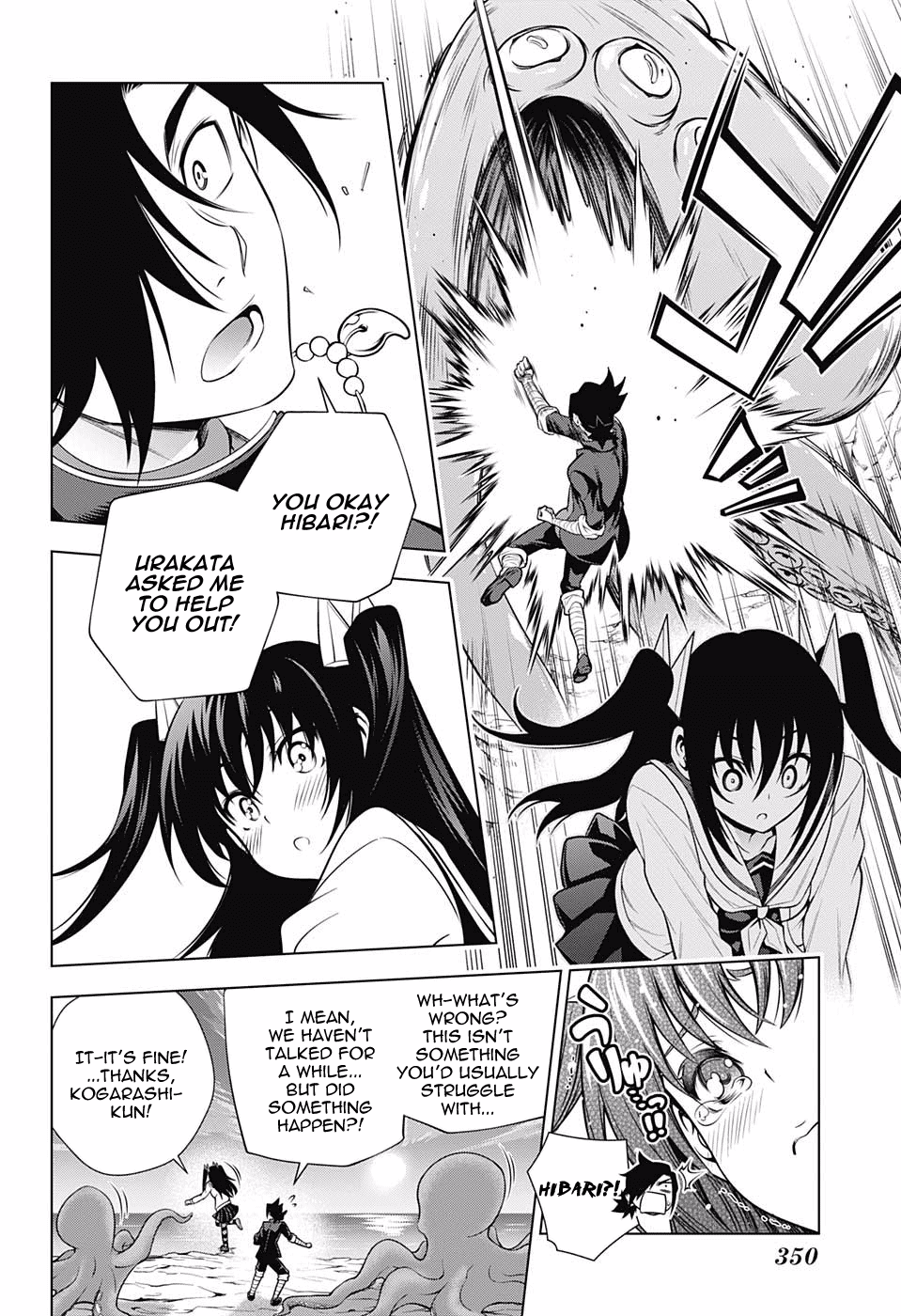 Yuragi-sou no Yuuna-san Chapter 170 page 16 - Chapter 170: Hibari-chan, Conquering the Klutz?