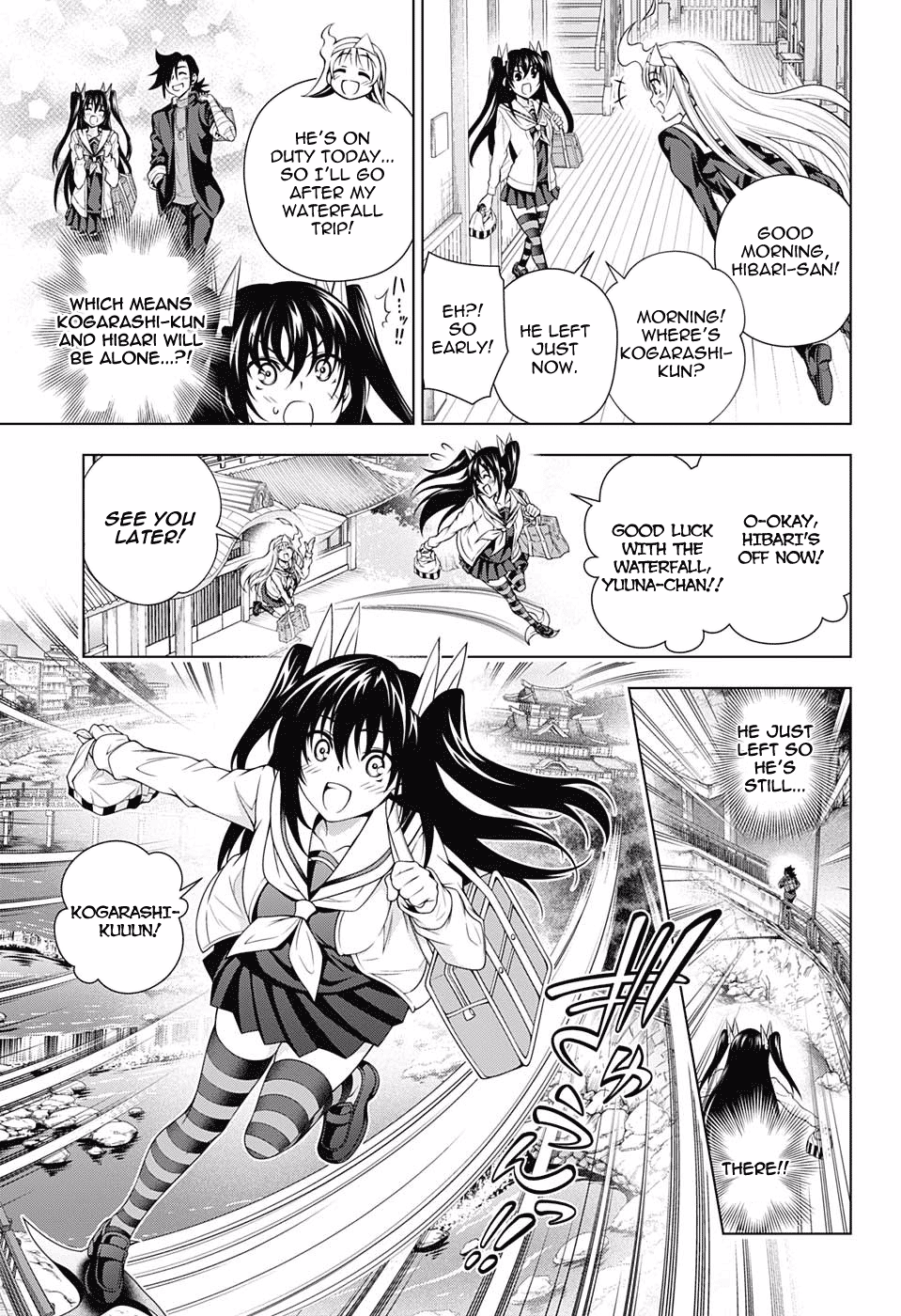 Yuragi-sou no Yuuna-san Chapter 170 page 3 - Chapter 170: Hibari-chan, Conquering the Klutz?