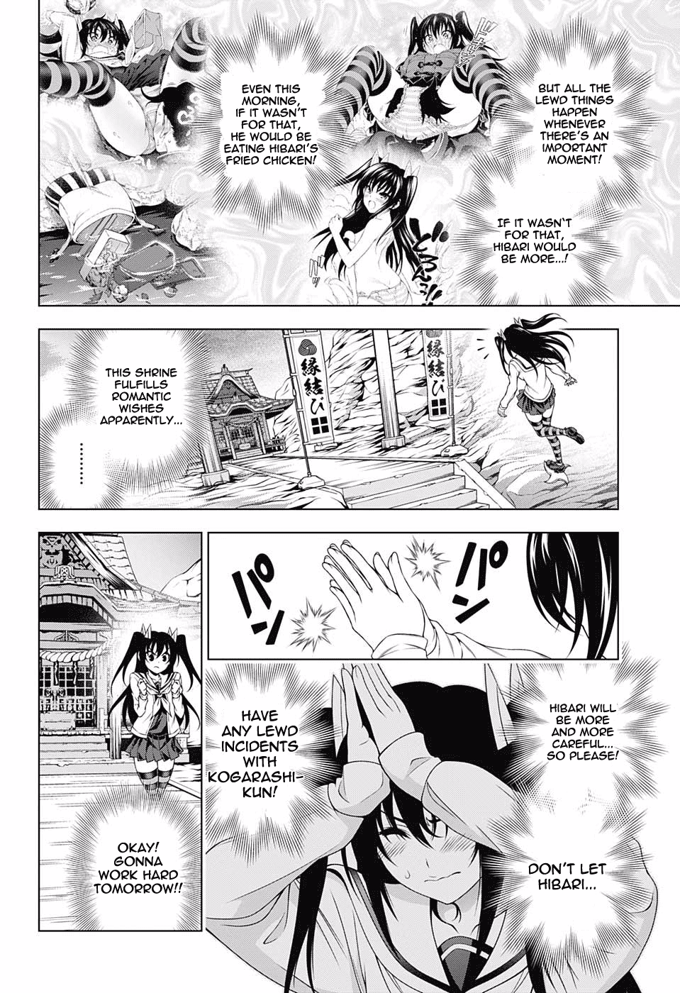 Yuragi-sou no Yuuna-san Chapter 170 page 6 - Chapter 170: Hibari-chan, Conquering the Klutz?