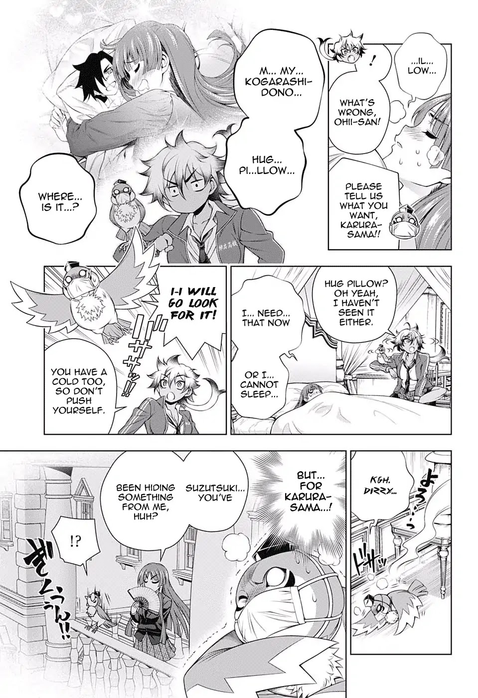 Yuragi-sou no Yuuna-san Chapter 171 page 3 - Chapter 171: Karura-sama and The Hug Pillow