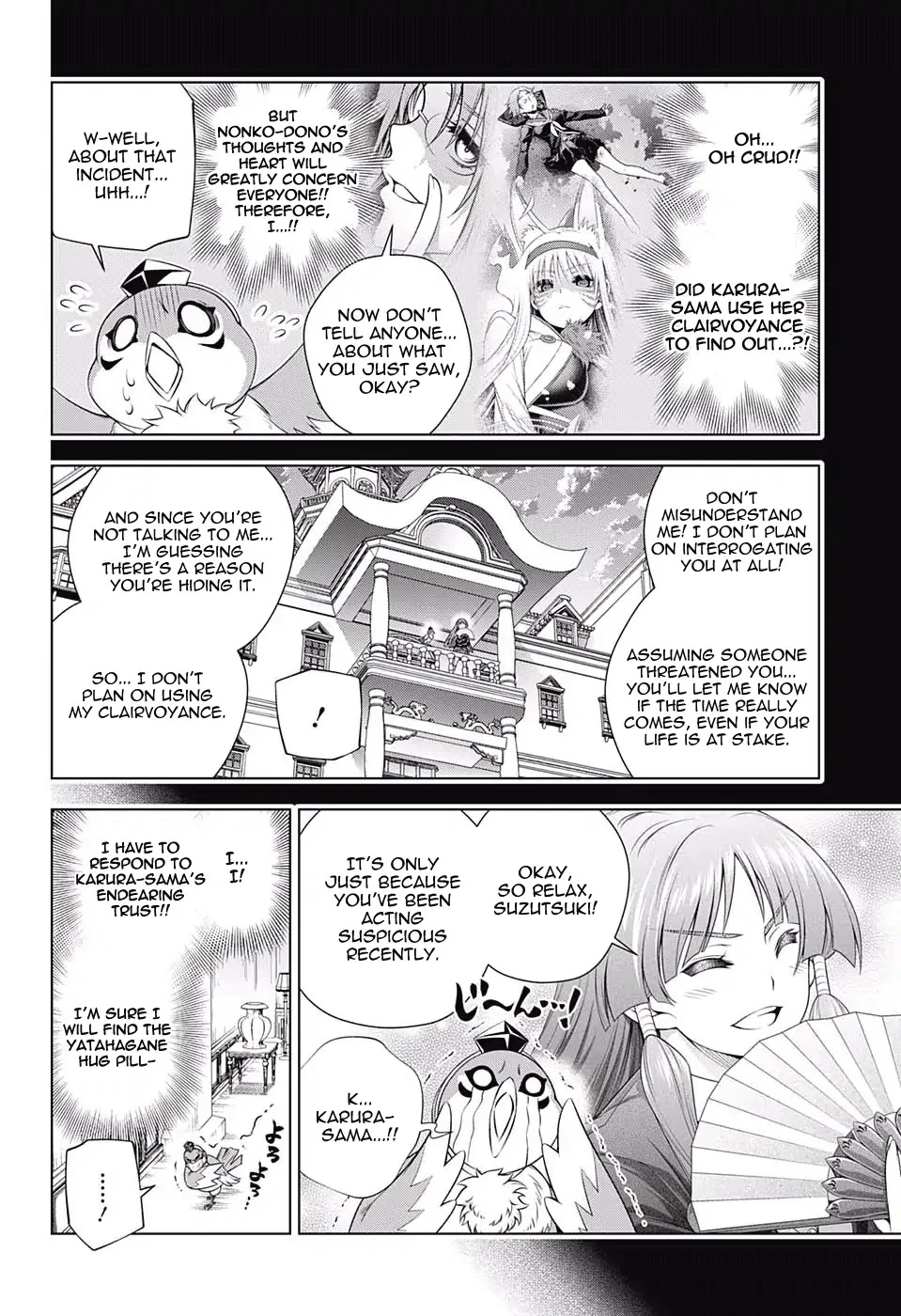 Yuragi-sou no Yuuna-san Chapter 171 page 4 - Chapter 171: Karura-sama and The Hug Pillow