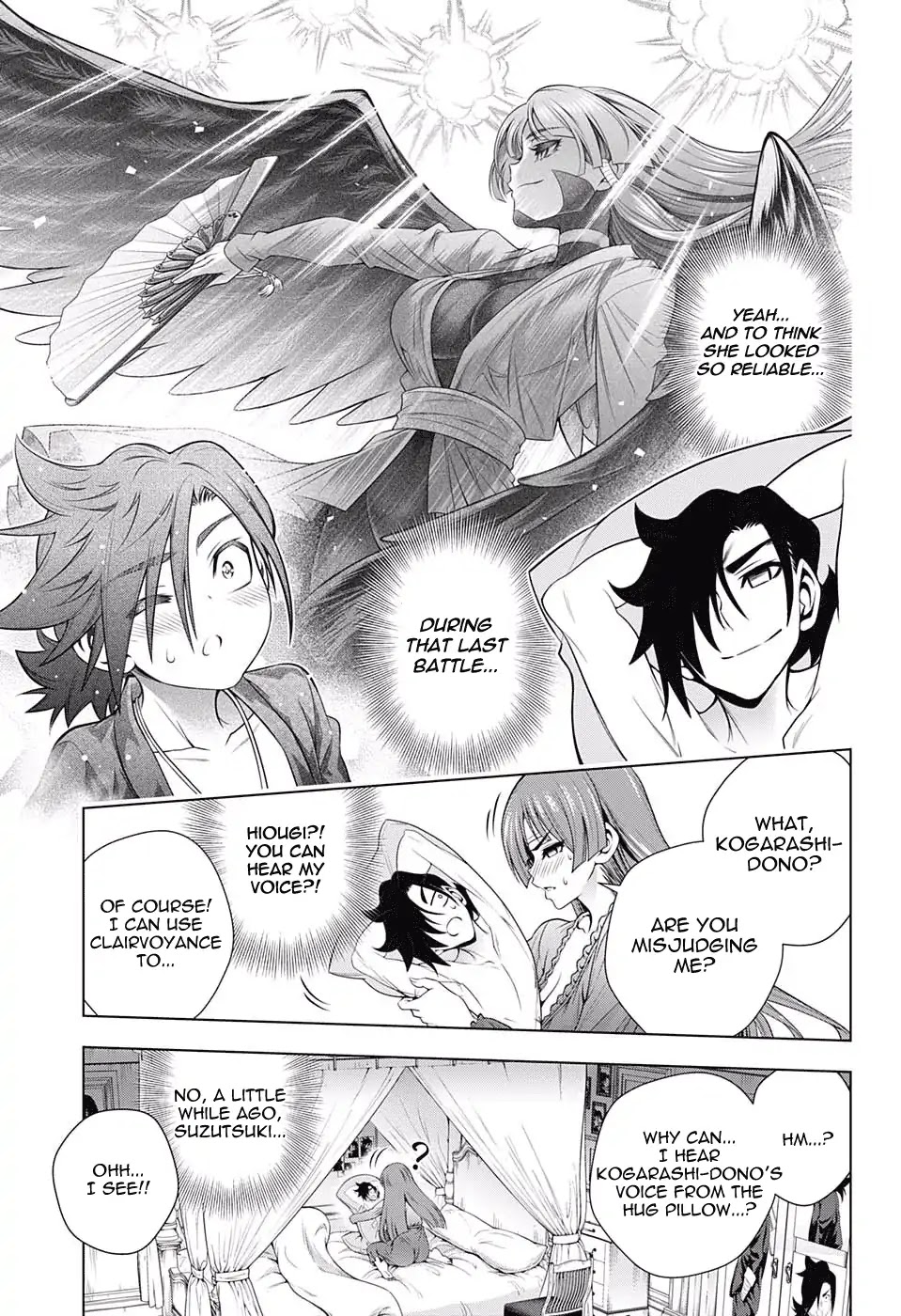 Yuragi-sou no Yuuna-san Chapter 171 page 9 - Chapter 171: Karura-sama and The Hug Pillow