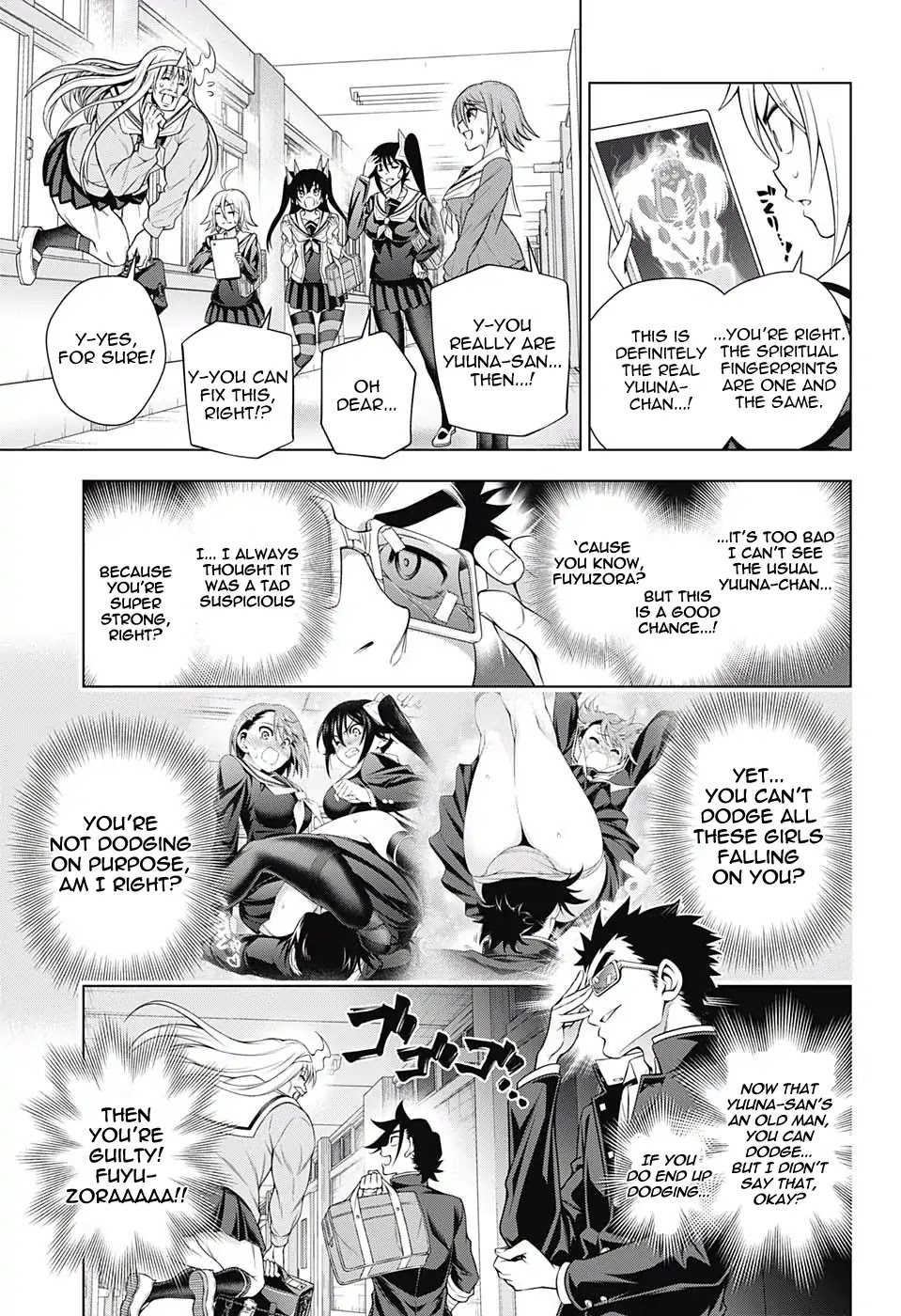 Yuragi-sou no Yuuna-san Chapter 172 page 11 - Chapter 172: Hero-transformed Yuuna-san