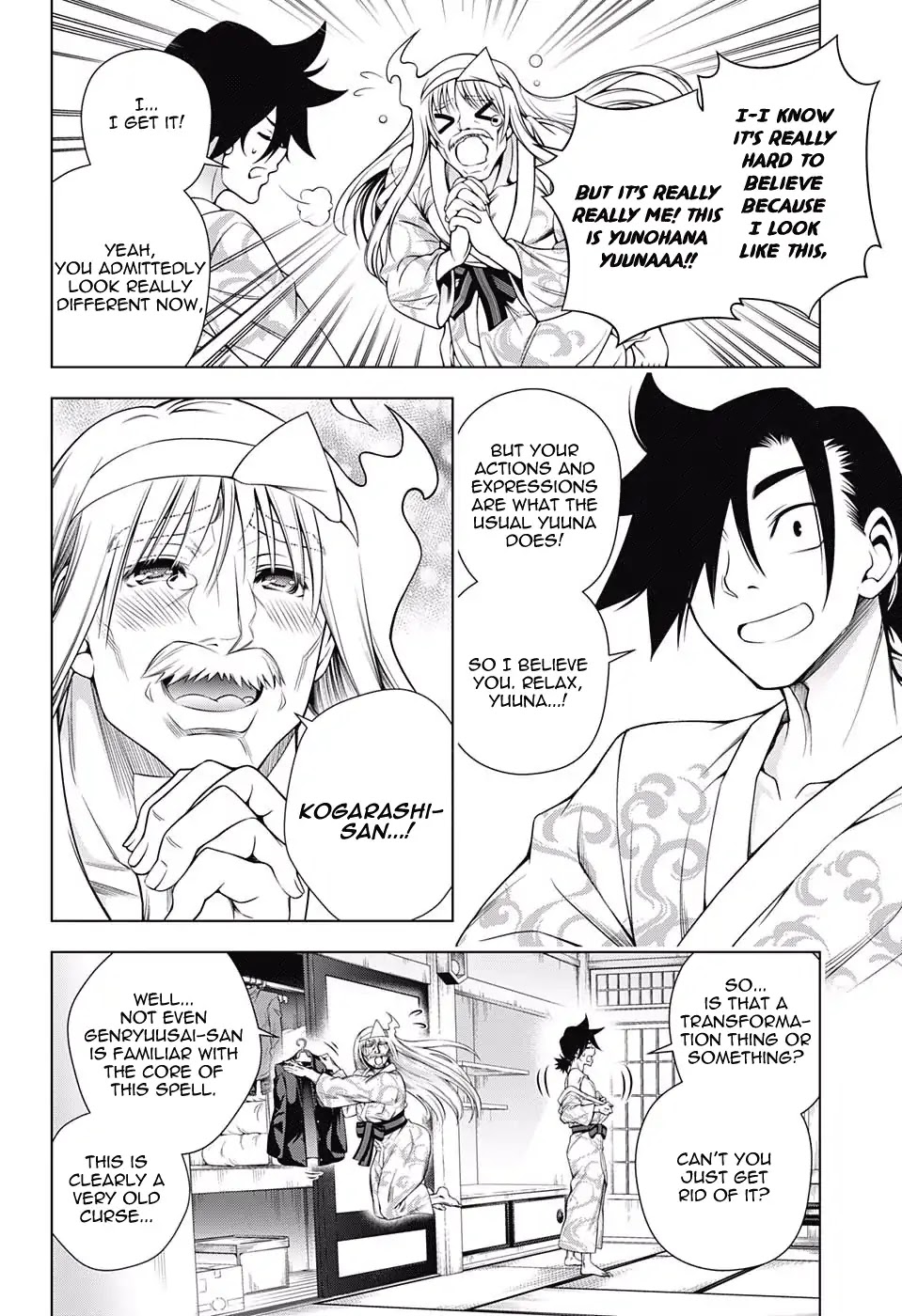 Yuragi-sou no Yuuna-san Chapter 172 page 6 - Chapter 172: Hero-transformed Yuuna-san