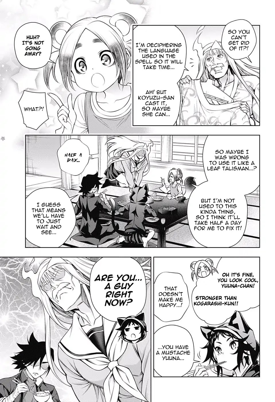 Yuragi-sou no Yuuna-san Chapter 172 page 7 - Chapter 172: Hero-transformed Yuuna-san