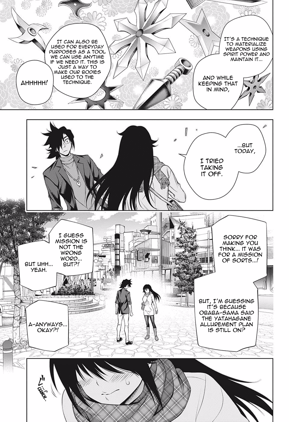 Yuragi-sou no Yuuna-san Chapter 176 page 9 - Chapter 176: Sagiri-san Not On a Mission