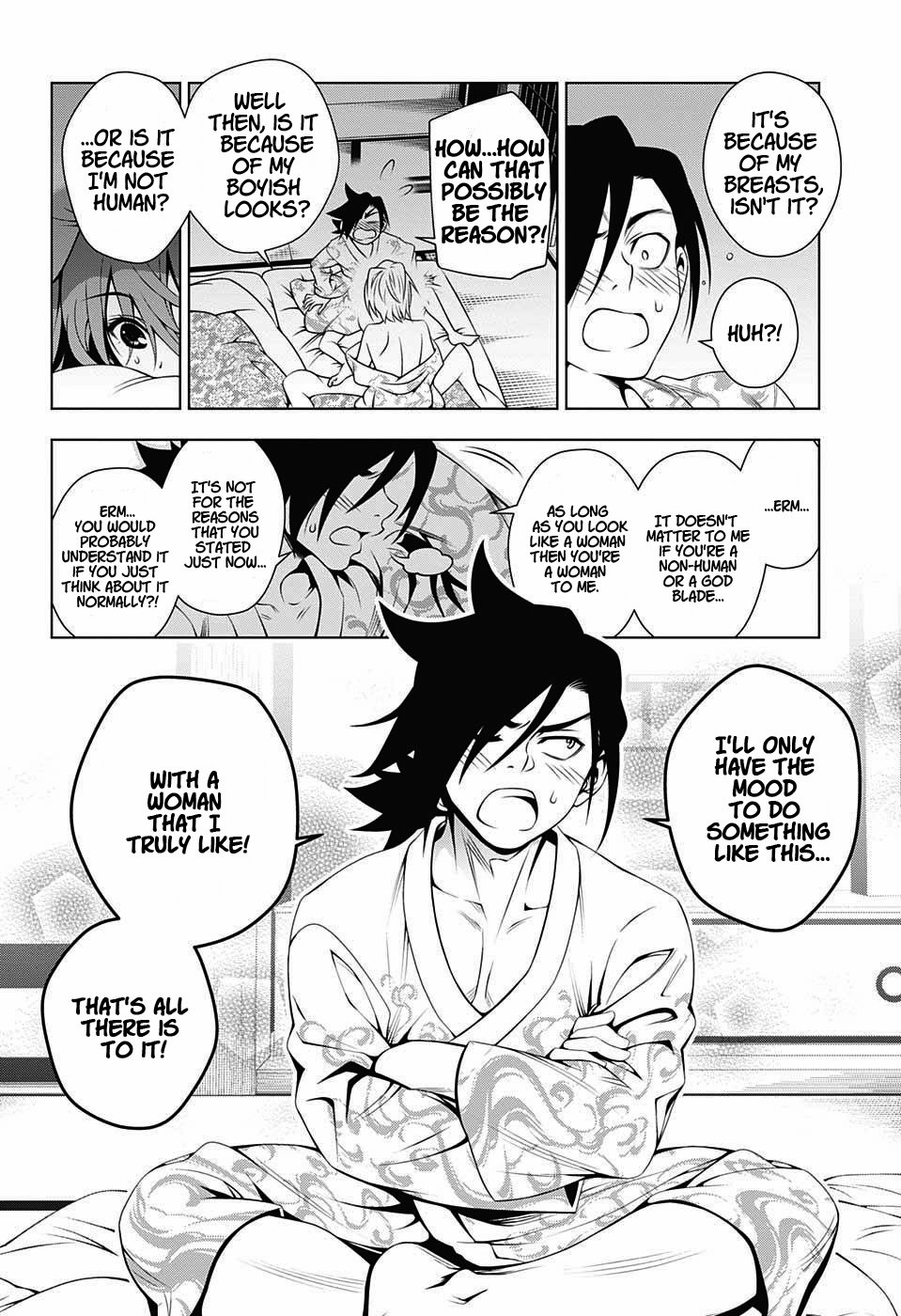 Yuragi-sou no Yuuna-san Chapter 18 page 19 - Chapter 18: Tanuki at the Front, The Wolf at the Back, and Chisaki-san (uncensored)