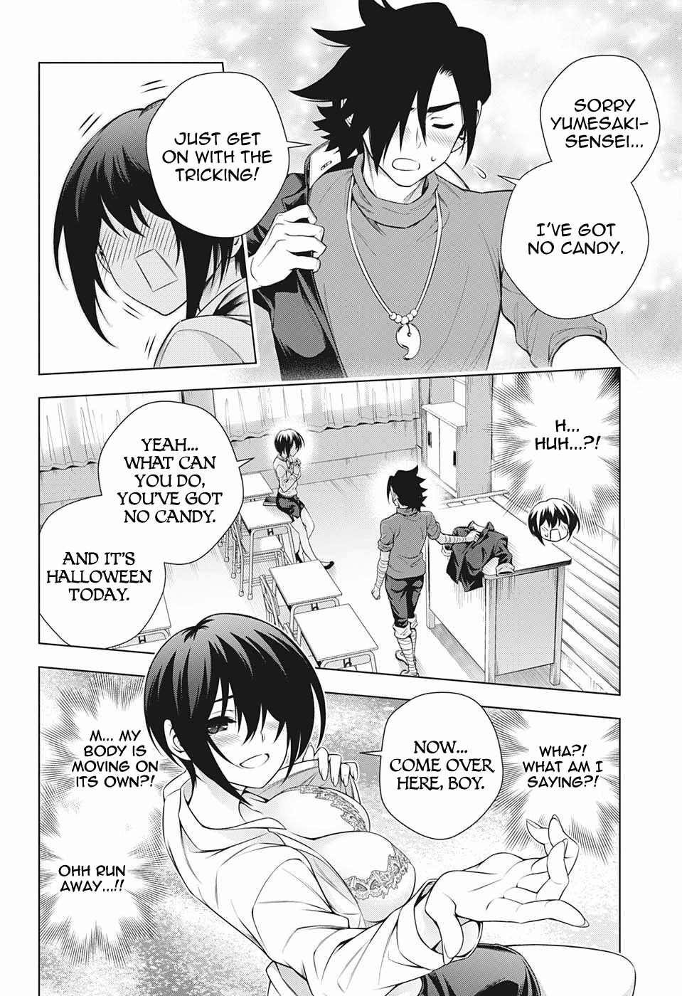 Yuragi-sou no Yuuna-san Chapter 180 page 18 - Chapter 180: Halloween Yumesaki-sensei