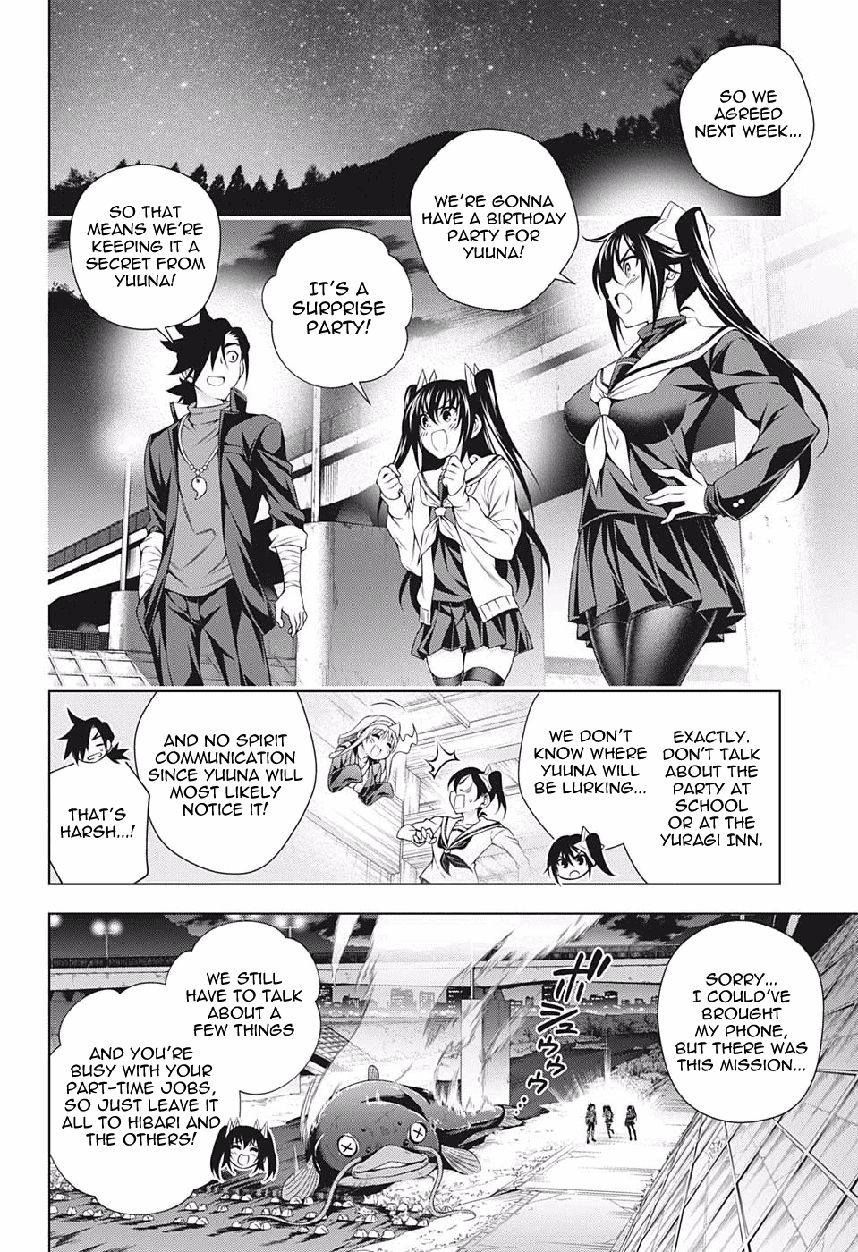 Yuragi-sou no Yuuna-san Chapter 181 page 4 - Chapter 181: A Surprise for Yuuna-san