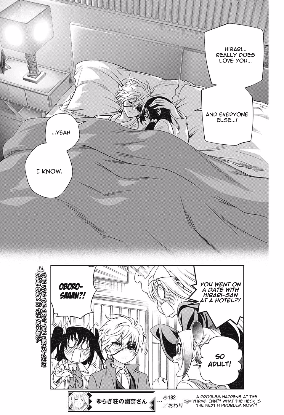 Yuragi-sou no Yuuna-san Chapter 182 page 19 - Chapter 182: Oboro-san On A Deeto