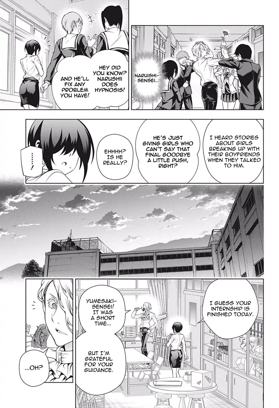 Yuragi-sou no Yuuna-san Chapter 185 page 13 - Chapter 185: Image Change! Yumesaki-sensei