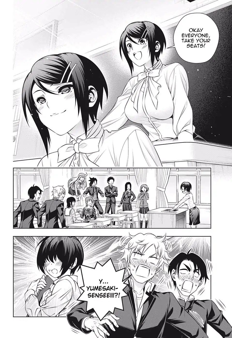 Yuragi-sou no Yuuna-san Chapter 185 page 2 - Chapter 185: Image Change! Yumesaki-sensei