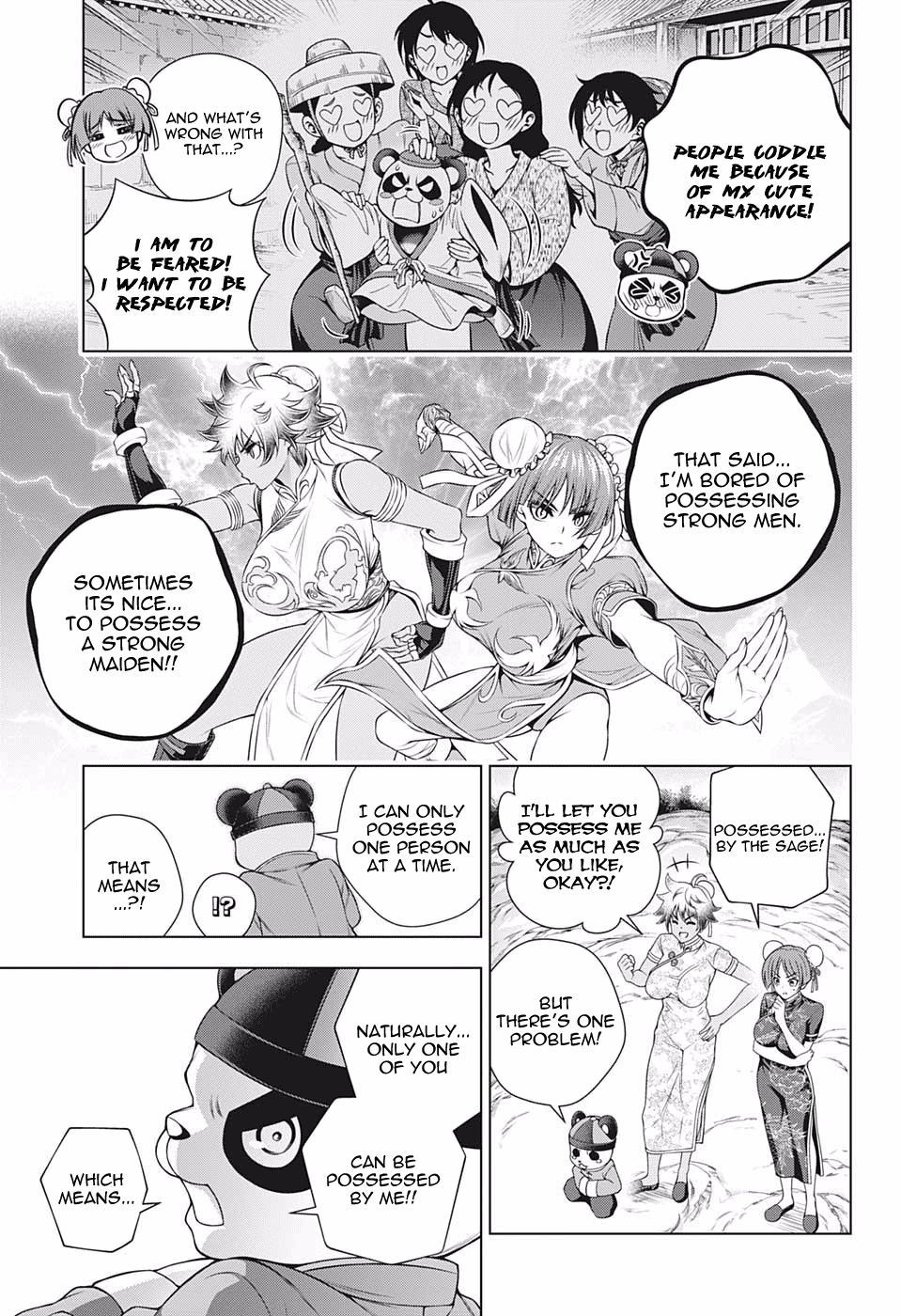 Yuragi-sou no Yuuna-san Chapter 188 page 13 - Chapter 188: Burn! Karura-sama and Matora-san