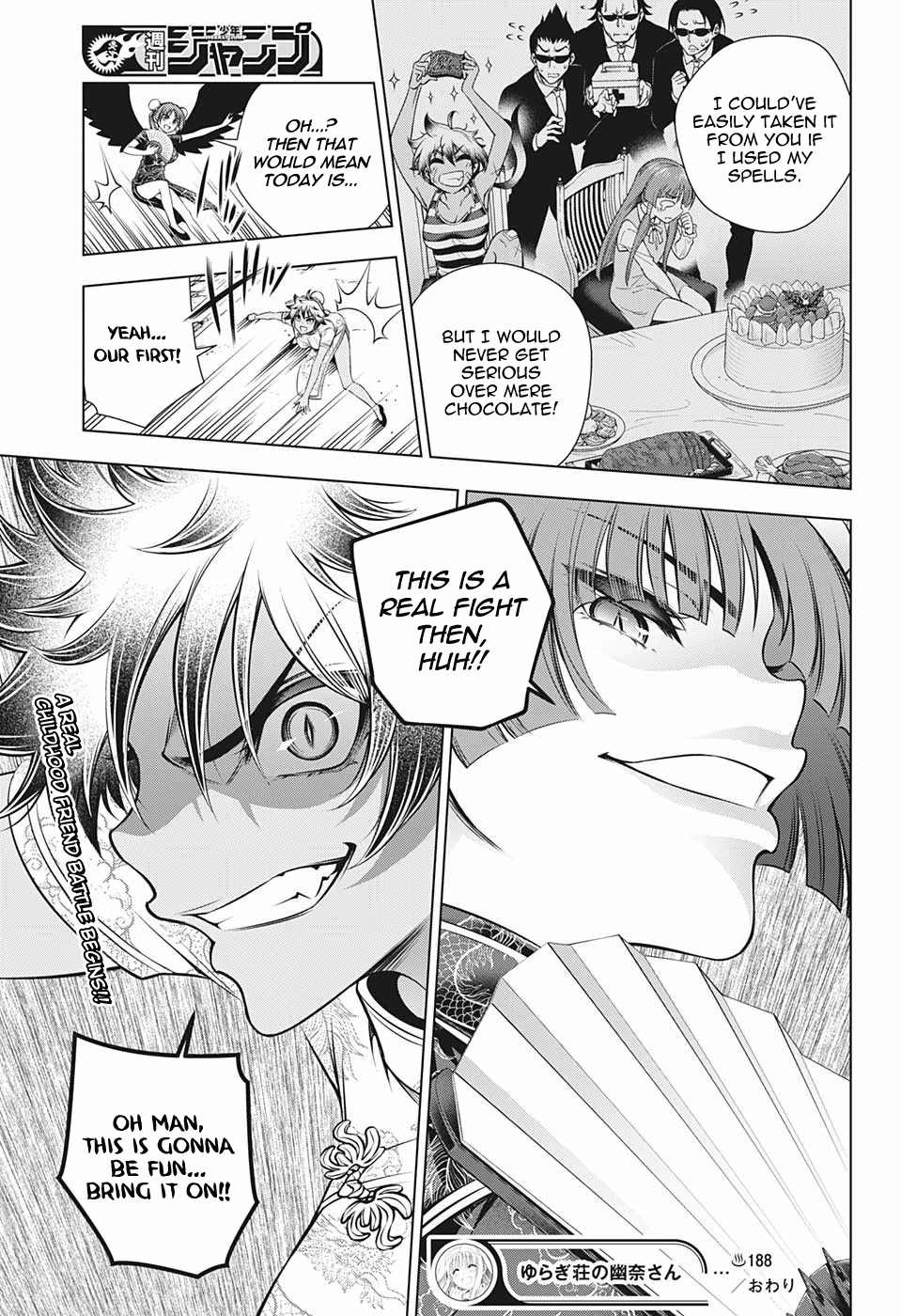Yuragi-sou no Yuuna-san Chapter 188 page 19 - Chapter 188: Burn! Karura-sama and Matora-san