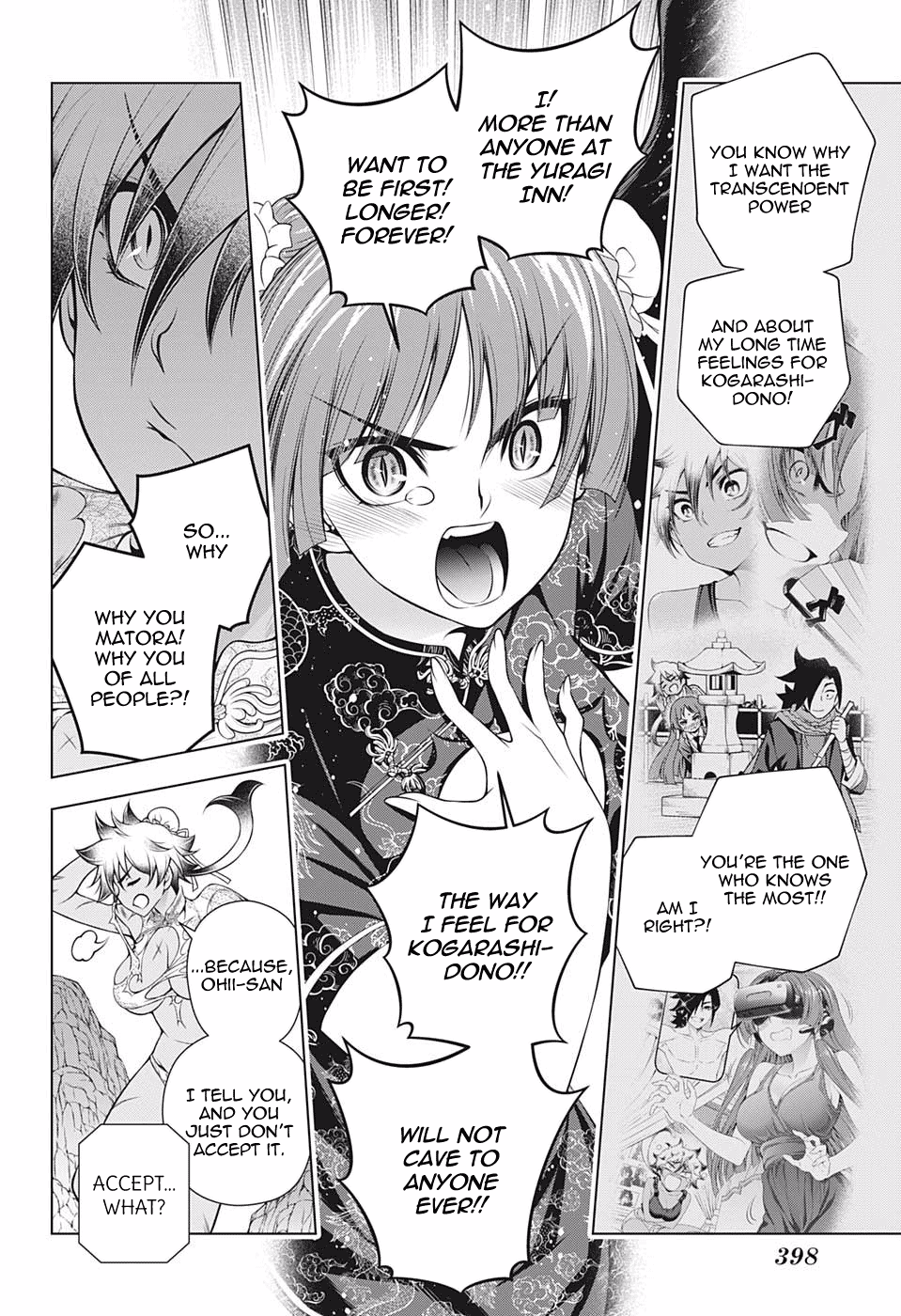 Yuragi-sou no Yuuna-san Chapter 189 page 12 - Chapter 189: Face Off! Karura-sama vs Matora-san