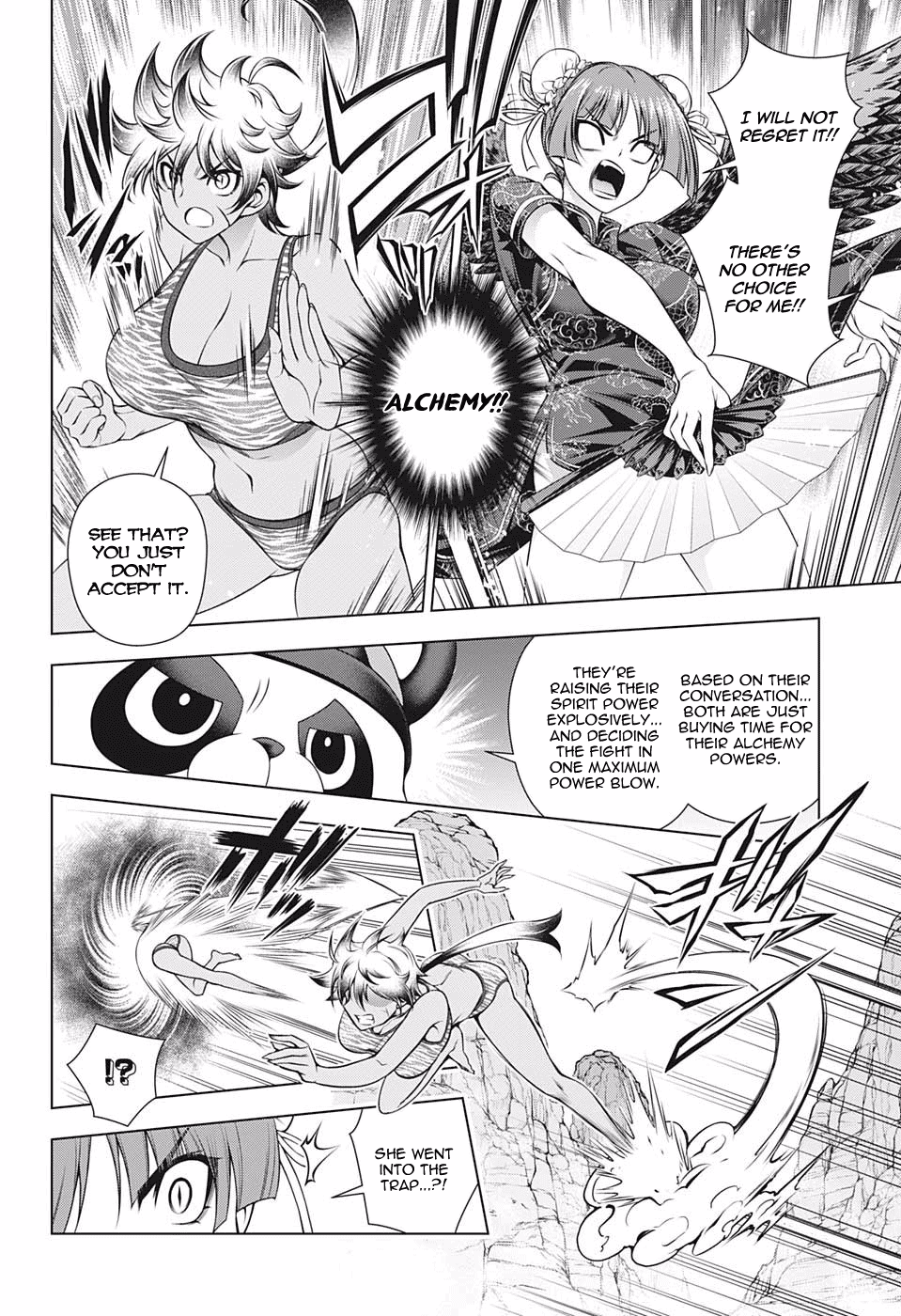 Yuragi-sou no Yuuna-san Chapter 189 page 14 - Chapter 189: Face Off! Karura-sama vs Matora-san