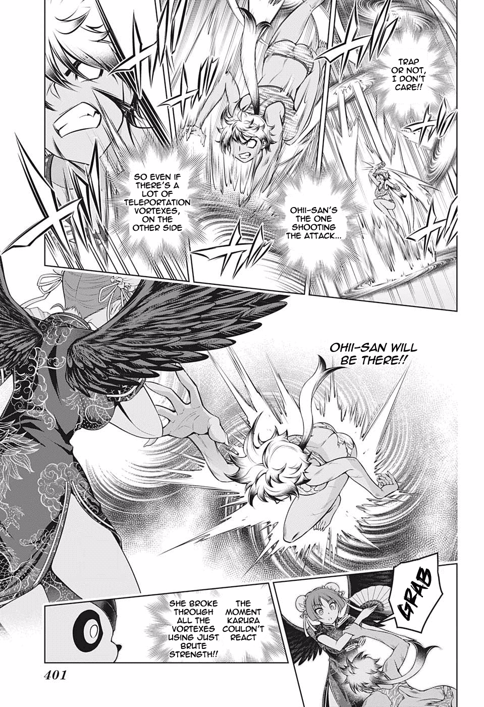 Yuragi-sou no Yuuna-san Chapter 189 page 15 - Chapter 189: Face Off! Karura-sama vs Matora-san