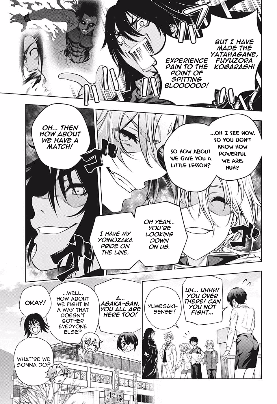 Yuragi-sou no Yuuna-san Chapter 192 page 5 - Chapter 192: The Three Beauties of The Cultural Festival?