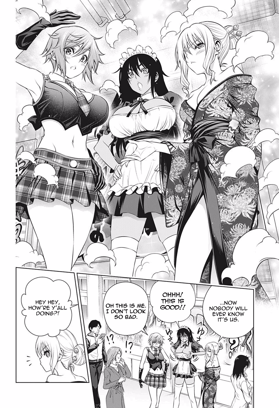 Yuragi-sou no Yuuna-san Chapter 192 page 8 - Chapter 192: The Three Beauties of The Cultural Festival?