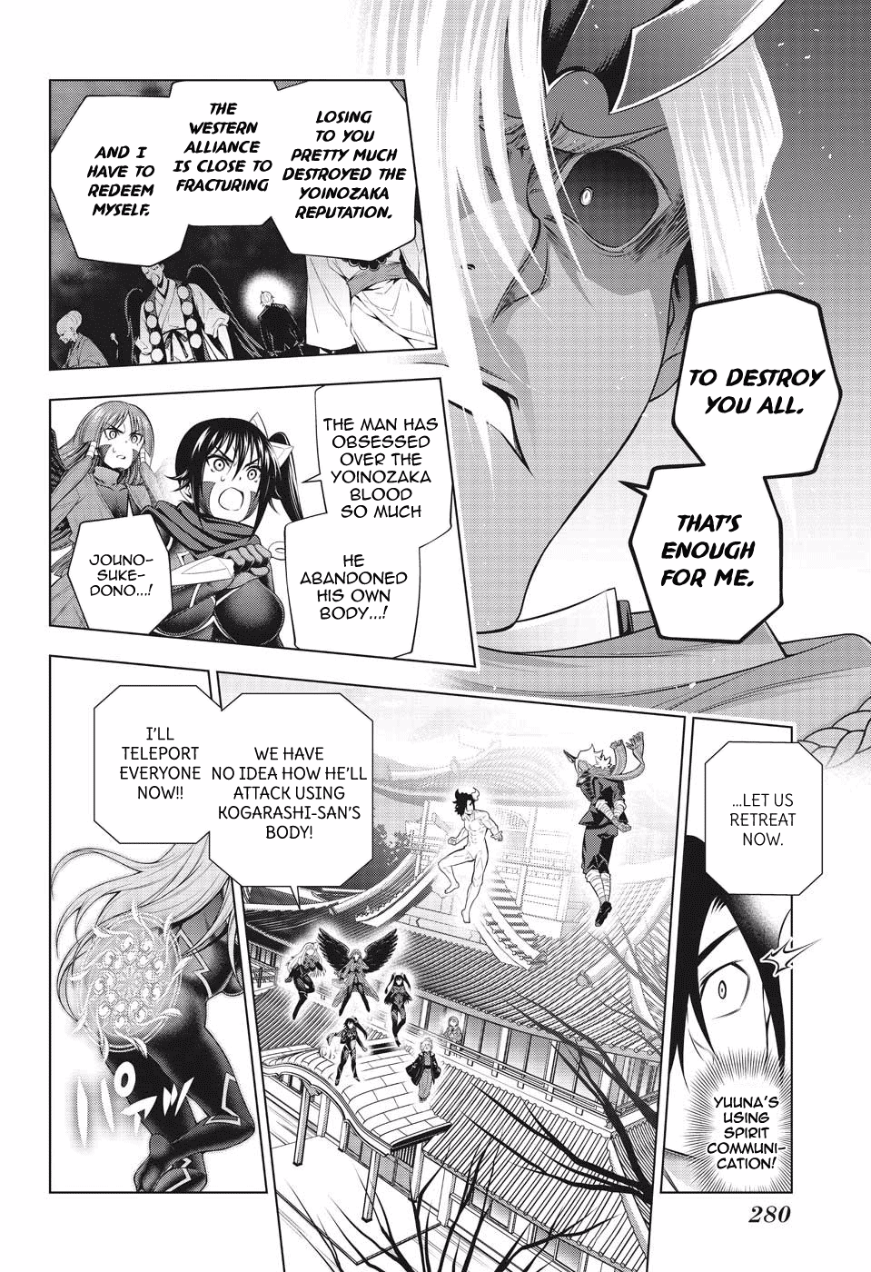 Yuragi-sou no Yuuna-san Chapter 194 page 10 - Chapter 194: The Kogarashi-kun Assault