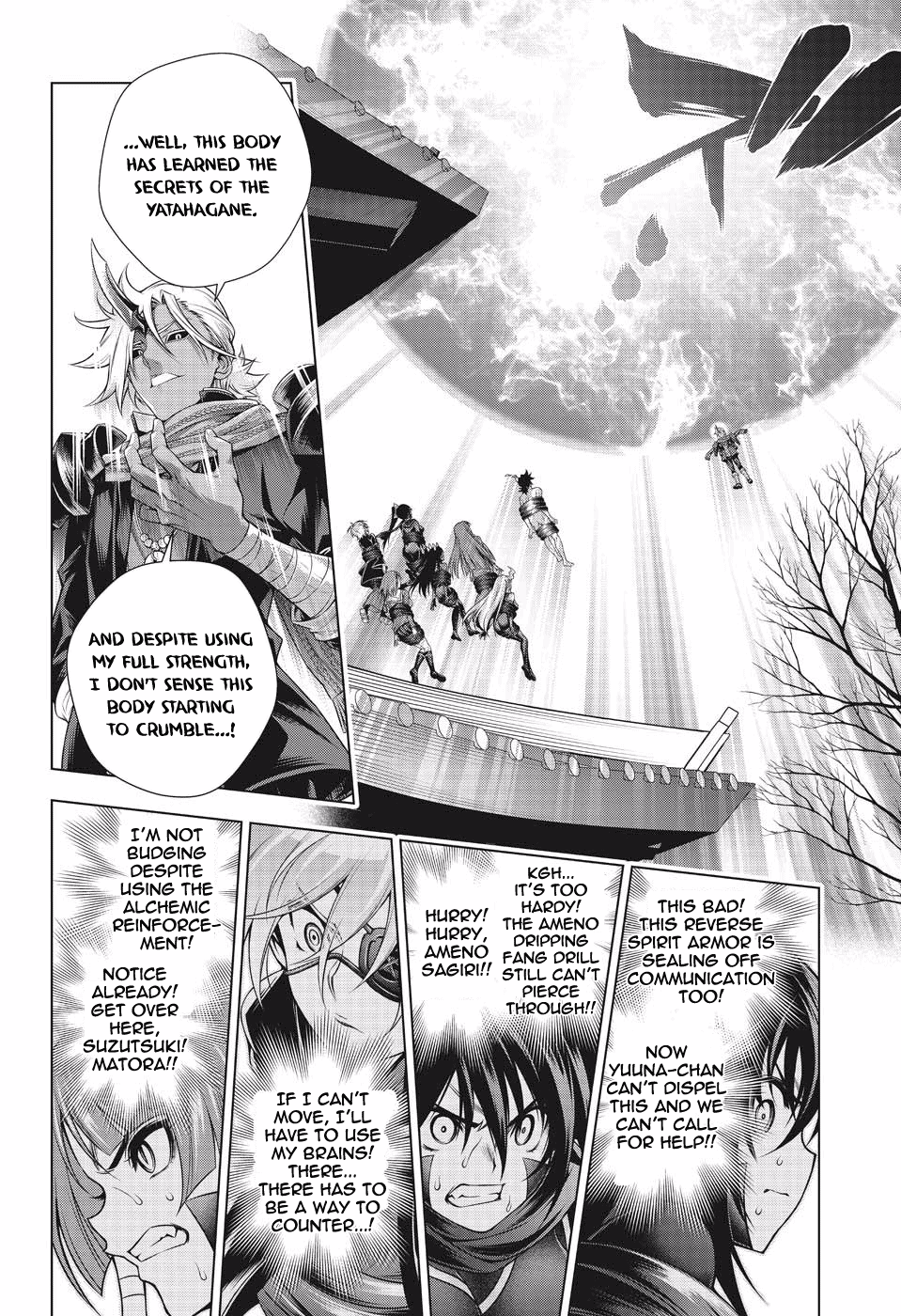 Yuragi-sou no Yuuna-san Chapter 194 page 12 - Chapter 194: The Kogarashi-kun Assault
