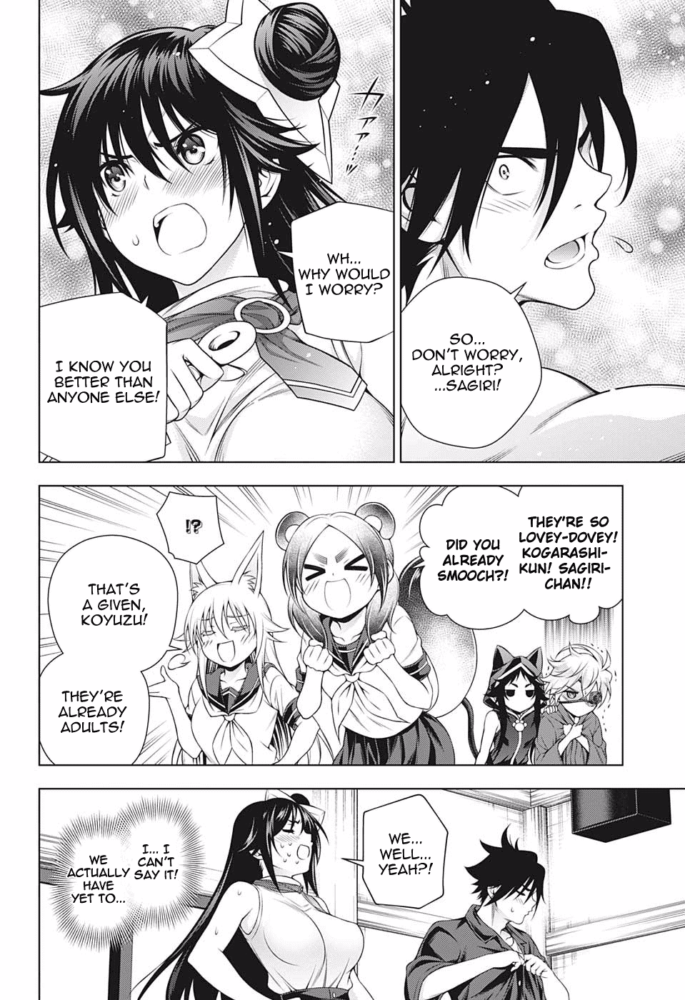Yuragi-sou no Yuuna-san Chapter 195 page 12 - Chapter 195: Sagiri-san After a Few Years