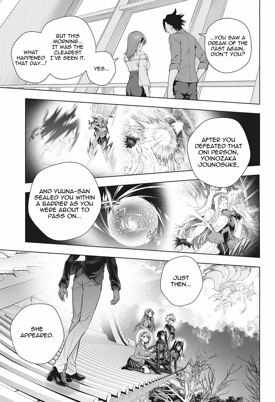 Yuragi-sou no Yuuna-san Chapter 197 page 3 - Chapter 197: Ryuuzen-san Appears?!