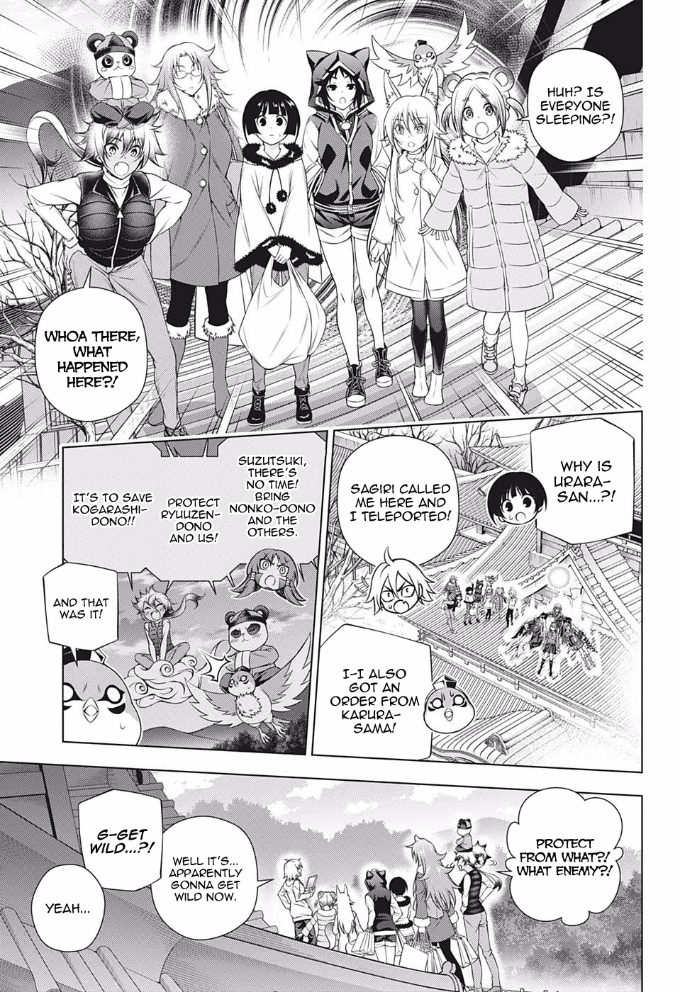 Yuragi-sou no Yuuna-san Chapter 197 page 5 - Chapter 197: Ryuuzen-san Appears?!