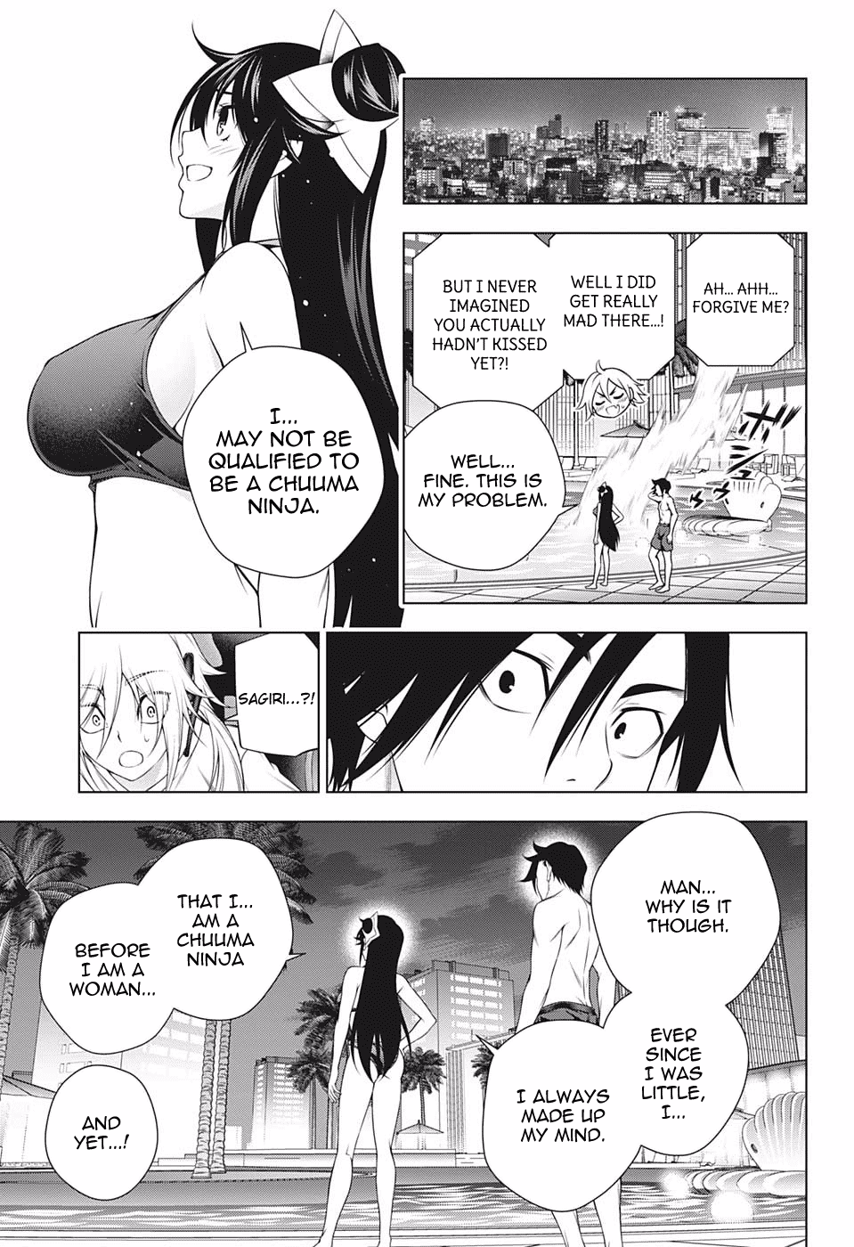 Yuragi-sou no Yuuna-san Chapter 198 page 15 - Chapter 198: Sagiri-san After a Few Years, Continued