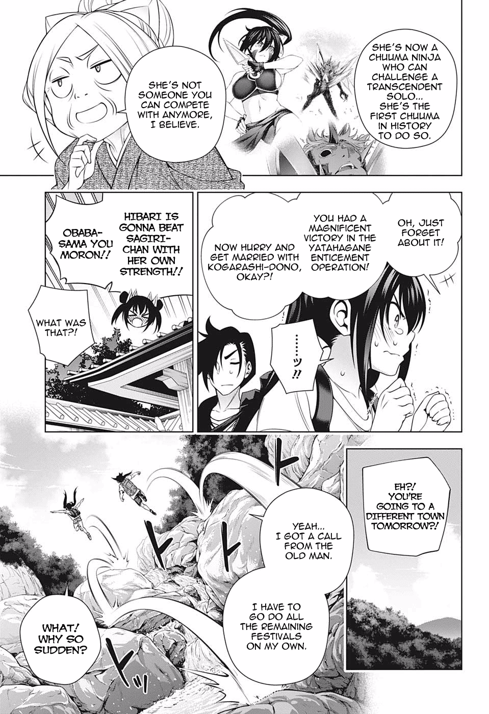 Yuragi-sou no Yuuna-san Chapter 199 page 5 - Chapter 199: Hibari-san, a Few Years Later