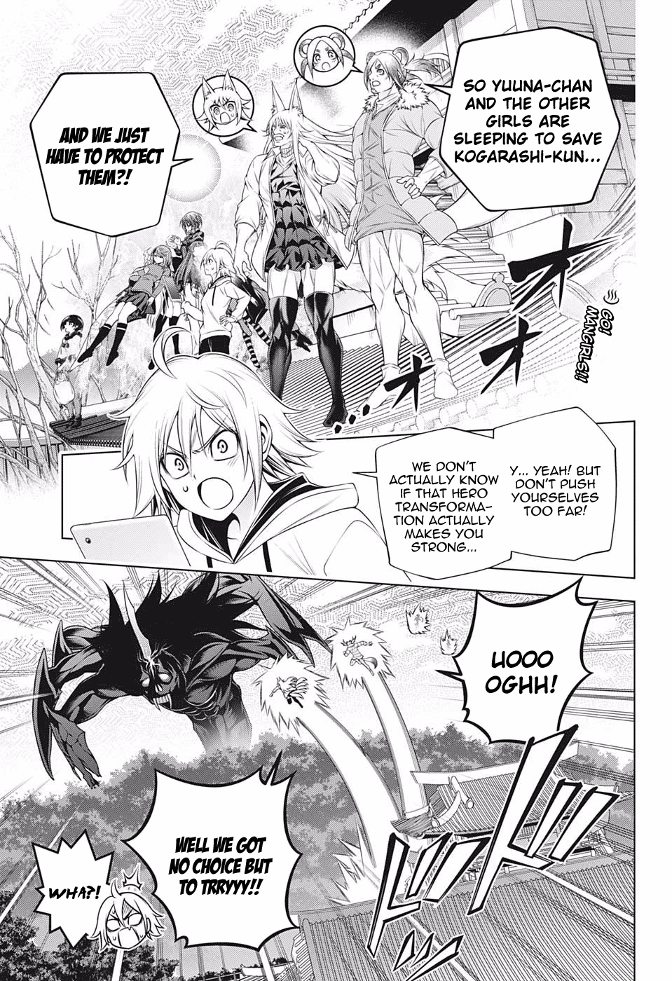 Yuragi-sou no Yuuna-san Chapter 200 page 3 - Chapter 200: The Yuragi Inn Struggles