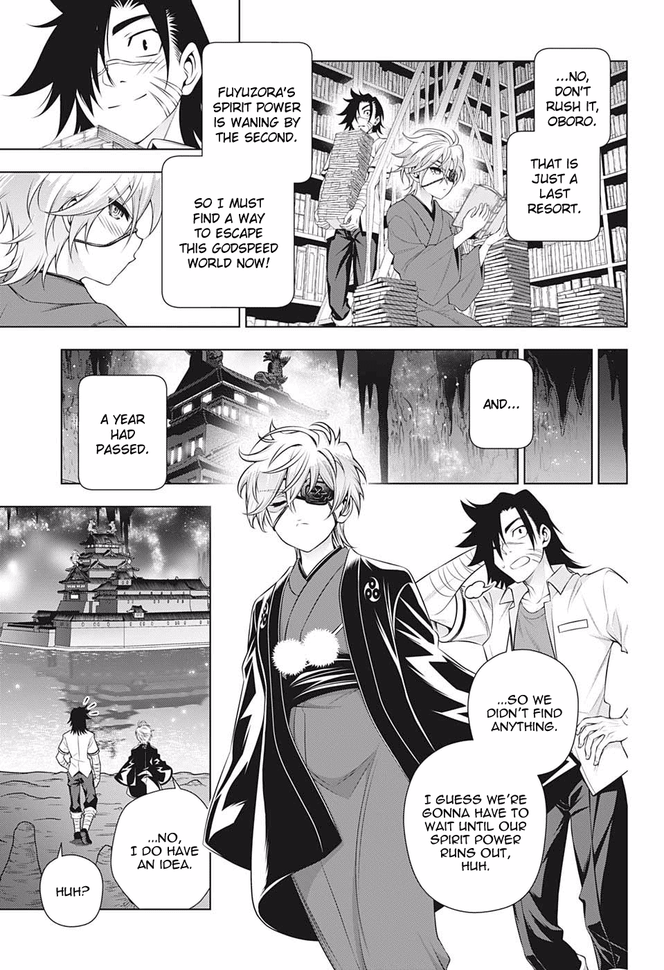 Yuragi-sou no Yuuna-san Chapter 201 page 13 - Chapter 201: Oboro-san, A Few Years Later